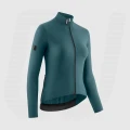Damska bluza kolarska ASSOS UMA GT Spring Fall LS Jersey C2 na chłodne dni sezonów przejściowych. Oddychająca, izolująca i dopasowana. RX na całych rękawach, kieszenie Triple Ramp i uchwyt na okulary. Komfort w stylu endurance.