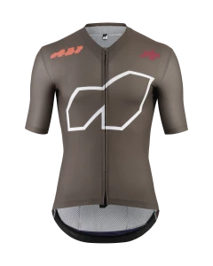 Męska Koszulka Rowerowa ASSOS EQUIPE R Jersey S11 We are the A  Moka Brown