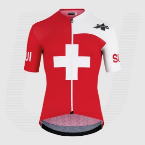 Męska Koszulka Rowerowa ASSOS EQUIPE RS S9 TARGA National Red