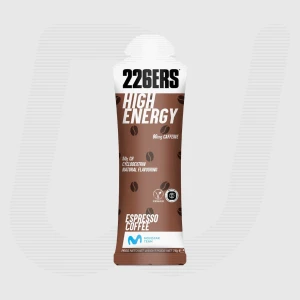 HIGH ENERGY GEL (Espresso Coffee) [50g. CHO, 200 kcal, 80 mg kofeiny] 226ers