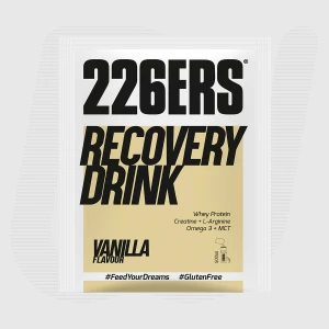 RECOVERY DRINK: szejk białkowo - węglowodanowy po treningu - z kreatyną, l-argininą, MCT i Omega 3, saszetka jednoporcjowa (Vanilla) 226ers
